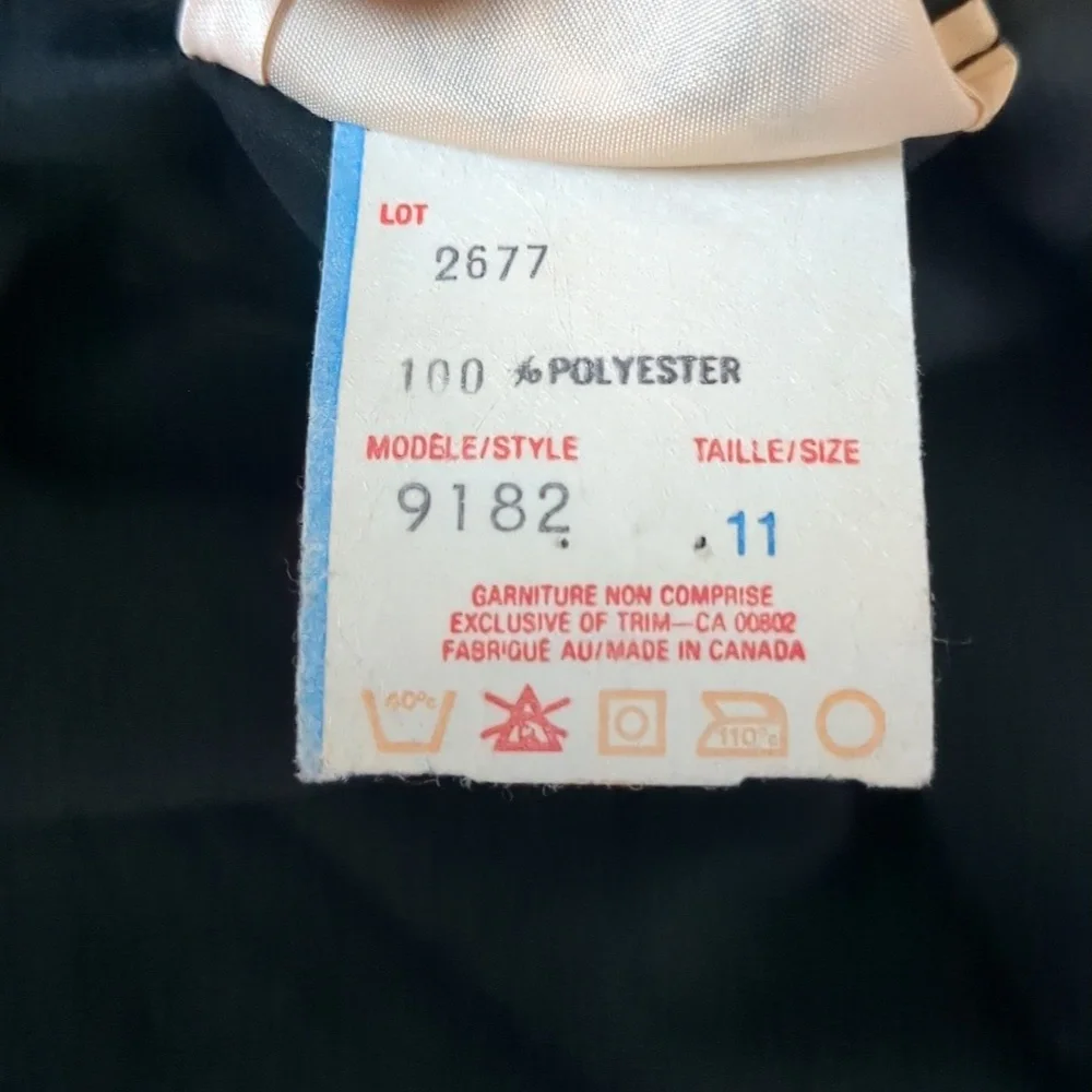 Tobi dress vintage Black cutout beaded sz Small - Picture 11 of 12